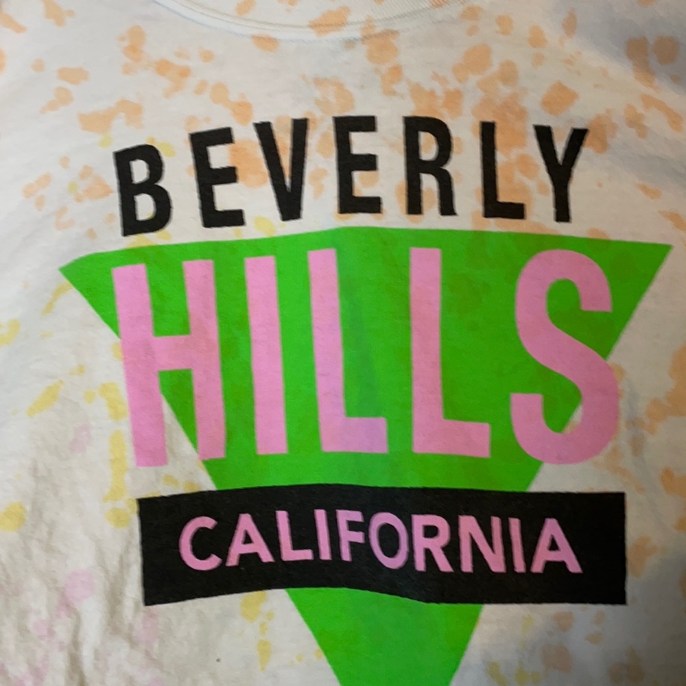 Cropped long sleeve shirt